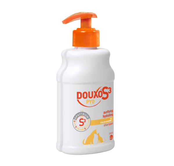 DOUXO S3 PYO Shampoo For dogs & cats Antiseptic, antibacterial