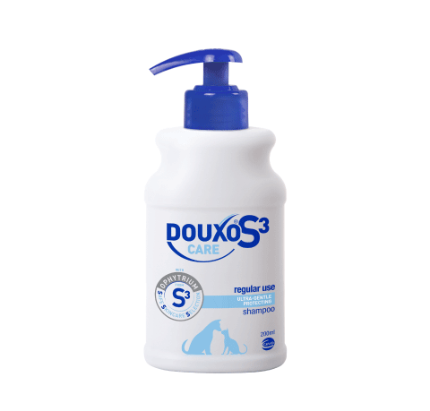 packshot douxo s3 shampoo