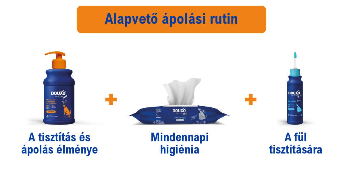 DOUXO SPA 2 az 1-ben gubancoldó sampon kutyáknak 250 ml - ápolási rutin