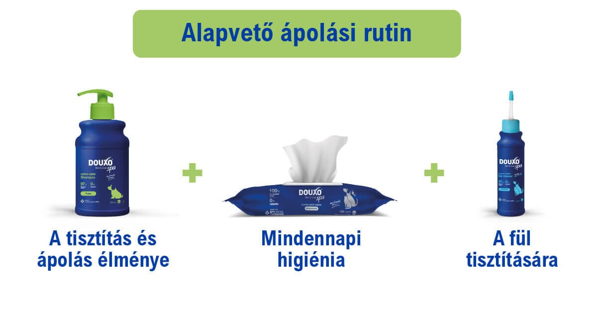 DOUXO SPA Kölyökkutya sampon 250 ml - ápolási rutin