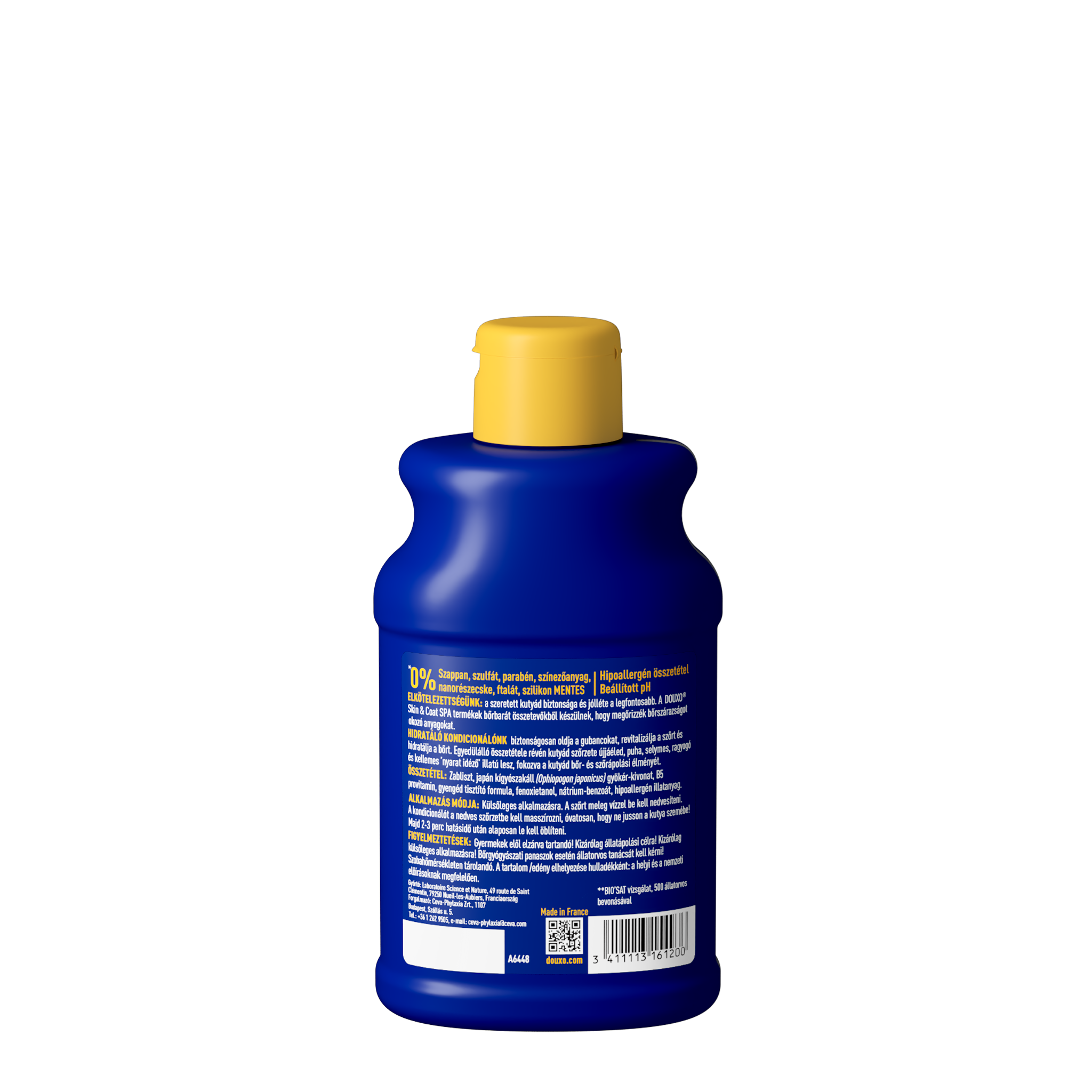 DOUXO SPA Hidratáló kondicionáló kutyáknak 250 ml - back