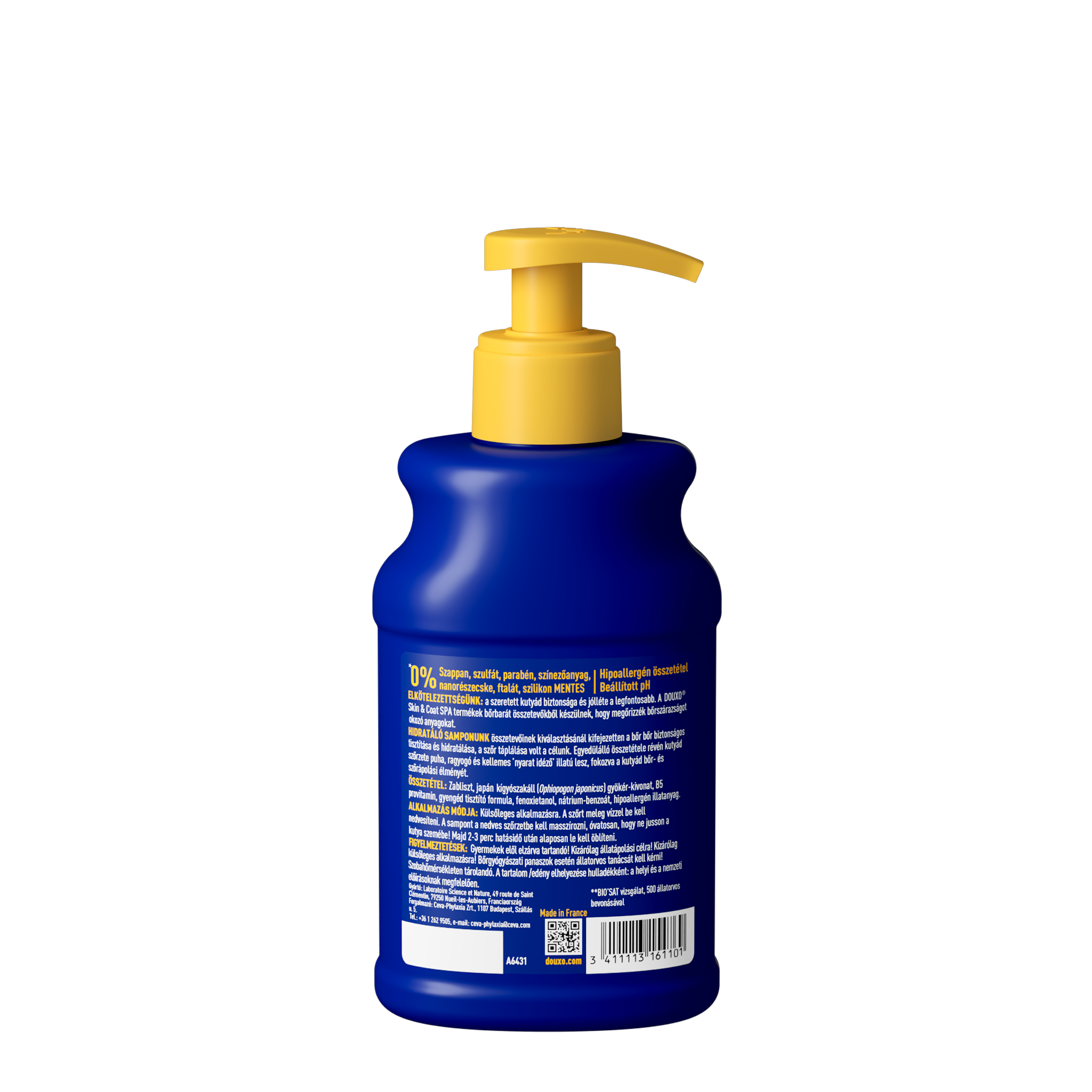 DOUXO SPA Hidratáló sampon kutyáknak 250 ml - back
